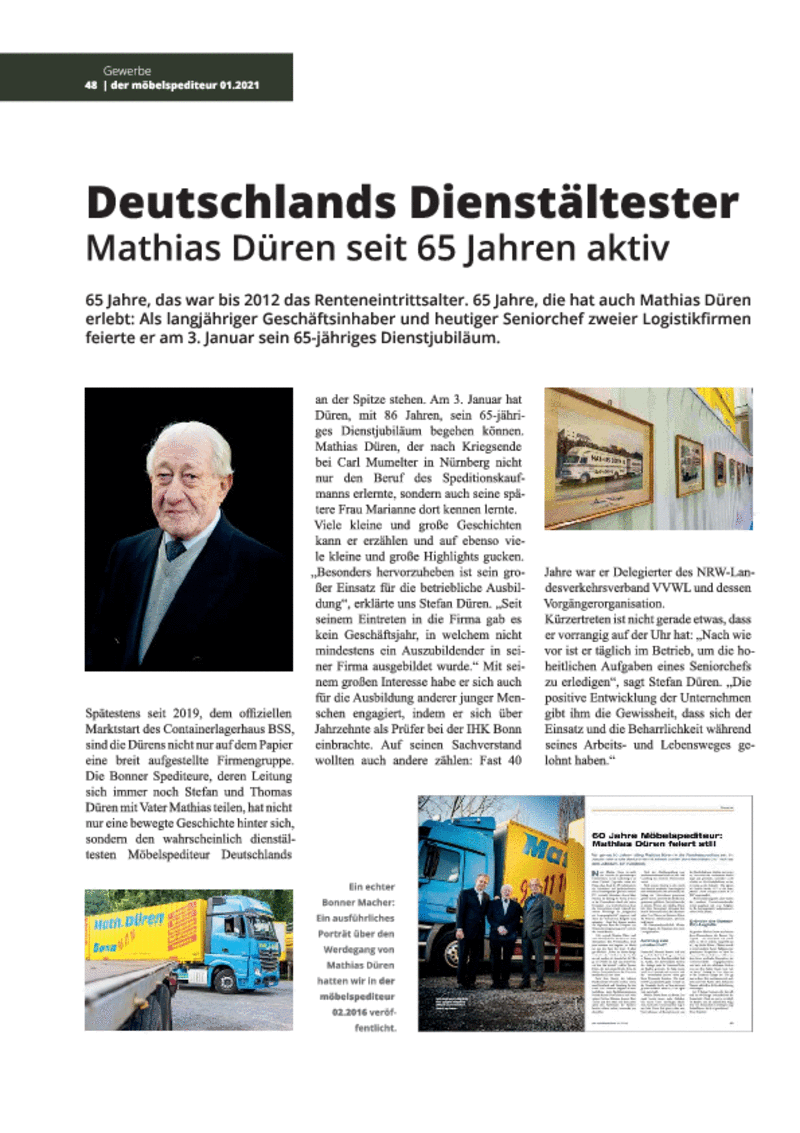 Deutschlands Dienstältester