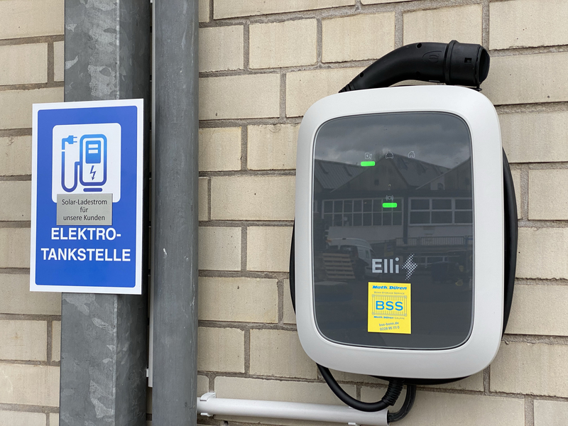 Elektrotankstelle Spedition Düren