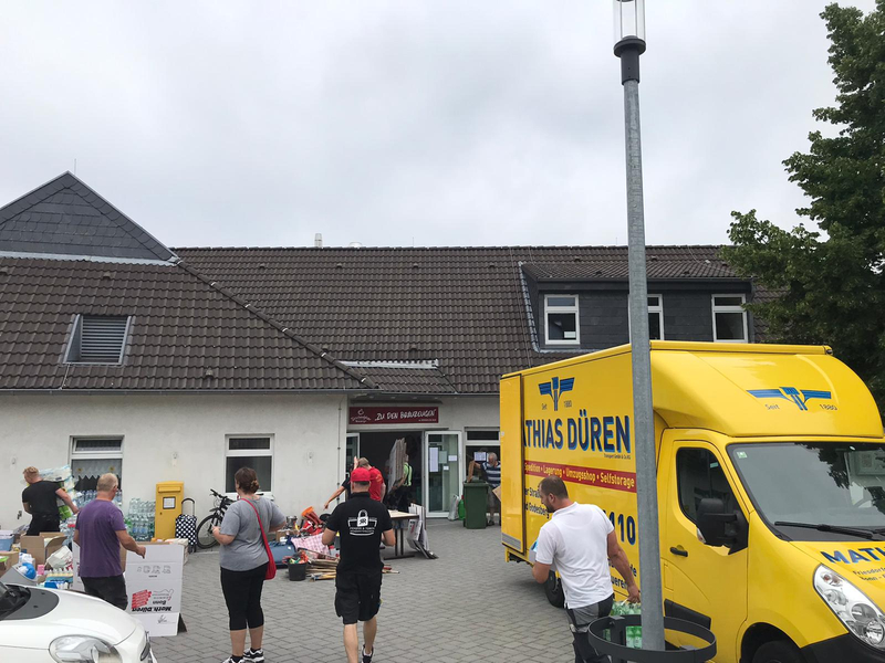 Hilfe für Flutopfer