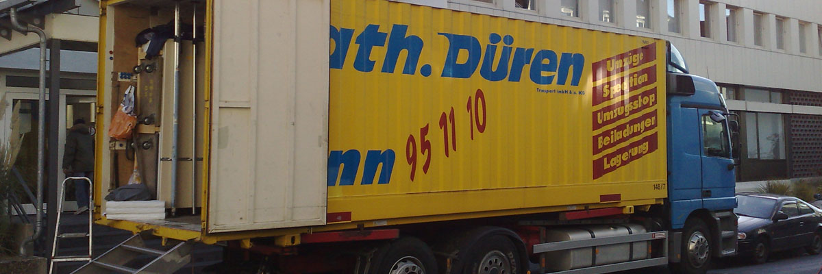 Internationale Spedition Düren - Umzug, Logistik, Transport, Lagerung