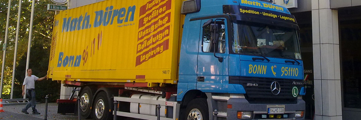 Internationale Spedition Düren - Umzug, Logistik, Transport, Lagerung