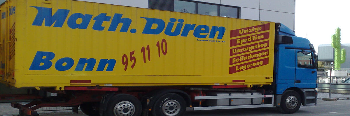 Internationale Spedition Düren - Umzug, Logistik, Transport, Lagerung