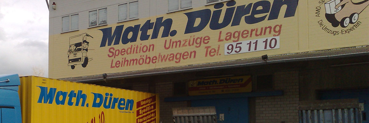 Internationale Spedition Düren - Umzug, Logistik, Transport, Lagerung